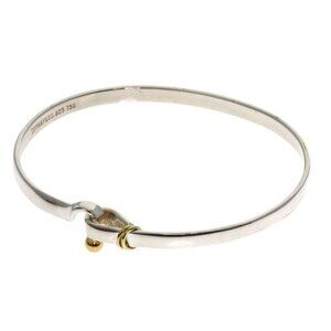 Tiffany & Co. Hook Eye Bracelet 18K Yellow Gold